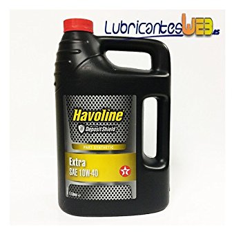 KFZ Öl 10 W40 Texaco Havoline Extra 5LTRS