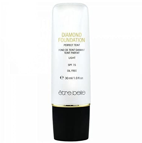 Diamond Foundation Perfect Teint; être belle Cosmetics; Hautperfektionierendes Make-up mit Diamantstaub; Farbe: Diamond Ivory Beige
