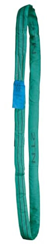PONSA. 2t-4m. Élingue Ronde - Tubulaire de Polyester HT. 2000 Kilos de résistance (4m Longueur utilisable - 8m Longueur Totale), avec Traitement PONSAGARD Contre coupures et abrasions 030164008402
