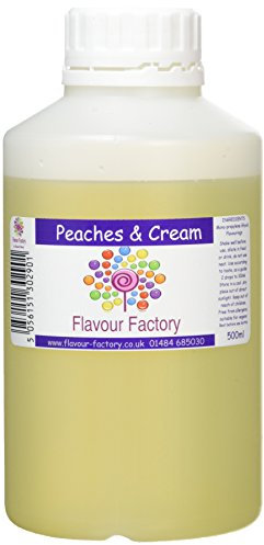 Flavour Factory Intense Food Flavouring Peaches & Cream 500ml