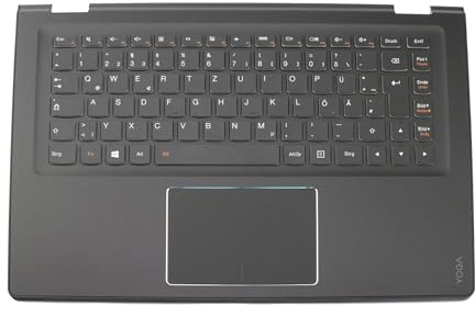 Lenovo 5CB0H35608 Original Tastatur inkl. Topcase DE (deutsch) schwarz