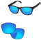 PapaViva Ersatzlinsen für for Oakley Frogskins Pro+ Eisblau Polarisiert