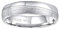 SILVEGO Damen und Herren Ehering Silber 925 ohne Stein GLAMIS