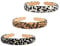 Lurrose 3pcs Leopard Print Headband, Thin Leopard Hair Bands Headwear Leopard Print Hair Accessories for Women girls