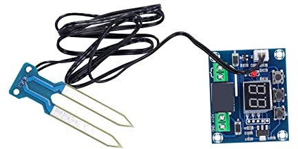 Controlador de humedad del suelo, sensor de suelo Plástico conveniente para suelo para plantas en macetas