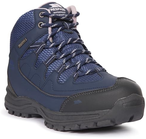 Trespass Womens Waterproof Walking Boots Navy in Size - 36