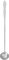 Latte Spoon Long Handle Ice Cream Spoons Stirring Spoon Stainless Steel Mixing Spoon, Long Handled Teaspoons Coffee Spoons Dessert Spoons for Hot and Cold Drink (Round Spoon 25cm)