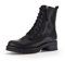 Gabor Damen Combat Boots, Frauen Stiefeletten,Wechselfußbett,Moderate Mehrweite (G),Booties,halbstiefel,schwarz (Flau/CDF),35.5 EU / 3 UK