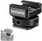 NEEWER Cold Shoe Montage Adapter kompatibel mit DJI Hollyland Rode Wireless Lavalier Mikrofon Empfänger, Anti Drop Mic Zubehör mit einziehbaren Stiften, Metall Kamera Käfig Mount Adapter, UA030