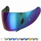 Everalo Kompatibel mit Shoei GT air 2 Visier - Gt Air - Neotec - Opticson - Cns1 - Helmvisier Pinlock Ready - Anti-Kratzer und Anti-Beschlag (Regenbogen)