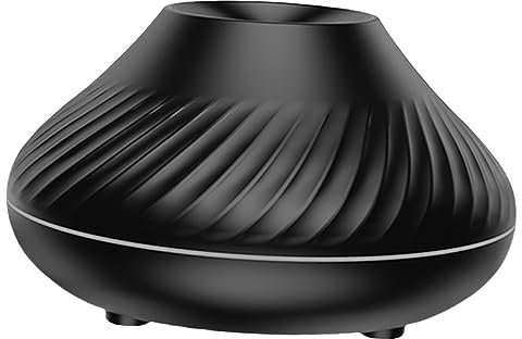 SKISUNO Oil Aromatherapy Diffuser Aroma Diffuser with Simulation Flame and Night Lamp Quiet Operation with 15-20ml/h Capacity for Office and Living Room