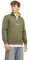 JACK & JONES Male Sweatshirt mit halbem Reißverschluss Text Half Zip