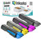 Inkadoo Kompatibel Toner für Kyocera TK-580 enthält 4X Tonerkartusche Multipack ECOSYS P 6021 CDN FS-C 5150 DN ca. 11.900 Seiten Tonerkartusche, Tonerpatronen, Drucker Toner