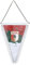 FC Augsburg FCA Wimpel Ligawimpel Schmuckwimpel in 18x28 cm