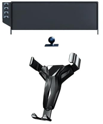 Porta Cellulare Auto per Audi A4 B9/2017-2020 Q5/2018-2020, Supporto per Telefono da Auto con Staffa Fissa per Schermo