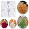 PHOGARY Christmas Silicone Epoxy Resin Moulds - Santa Claus, Elk, Snowman, Christmas Tree Candle Moulds for DIY Craft, Winter Home Decoration