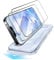 PuyaTeya Unbreak Top 9H+ Glass for iPhone 13/13 Pro/14/16E Screen Protector 12FT Military Armor Shatterproof + Longest Durable, 1:1 Full-Coverage Tempered Glass, Auto-Align Fit Bubble-free, 2-Pack