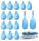 KEAGAN Lot de 16 sacs muraux de piscine avec crochets, sacs suspendus pour couvertures de piscine, sacs muraux résistants pour piscines hors sol