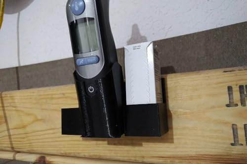 Wandhalterung für Braun Thermoscan，Nutzen Sie die Wandfläche effektiv, Kann eine Schutzkappe für das Ohrthermometer halten