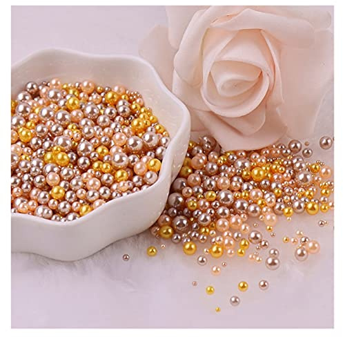 Mehrfarbige Perlen, Perlen zur Schmuckherstellung, Acryl-Imitation, flache Rückseite, Perlen, mehrfarbig, 3–8 mm, ohne Löcher, 200 Stück(13)