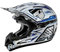 Airoh Motorrad Helm Jumper, Blau (Mister-X Blau), 58 cm
