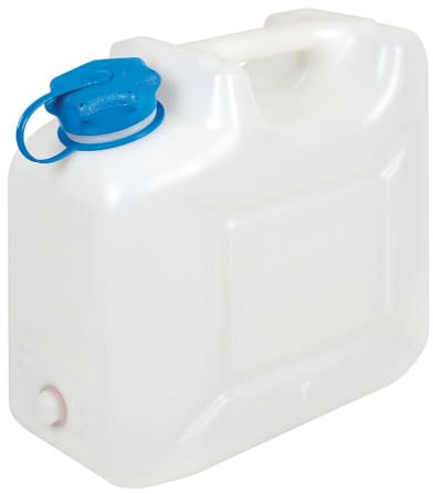 Lampa 66977 Tanica in Polietilene con Rubinetto per Uso Alimentare, 12L Capacità