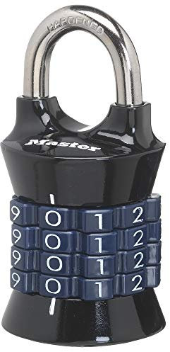 Master Lock - 1535D - Cadenas à combinaison pour casier - Couleurs variables