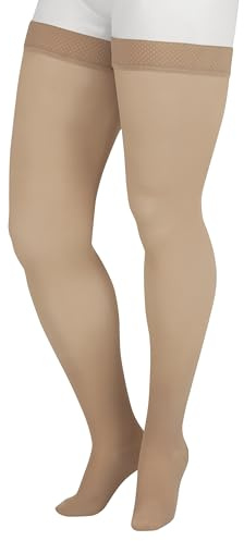 Juzo Soft 2001 Thigh-High Compression Stocking 20-30 mmHg Closed Toe, Reg