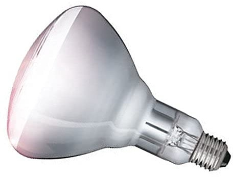Infra-red Heat Bulbs 150w 170w 250w Clear Ruby Catering Lamps (250w, Clear)