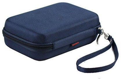 Navitech Dark Blue Power Bank EVA Cover/Case/Travel Case Compatible With The RAVPower 16750mAh Power Bank External Battery Pack