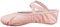 Bezioner Ballettschuhe Ballettschläppchen Tanzschuhe Geteilte Ledersohle für Kinder und Erwachsene(Bitte wählen Sie eine Größe größer als üblich) Pink 33