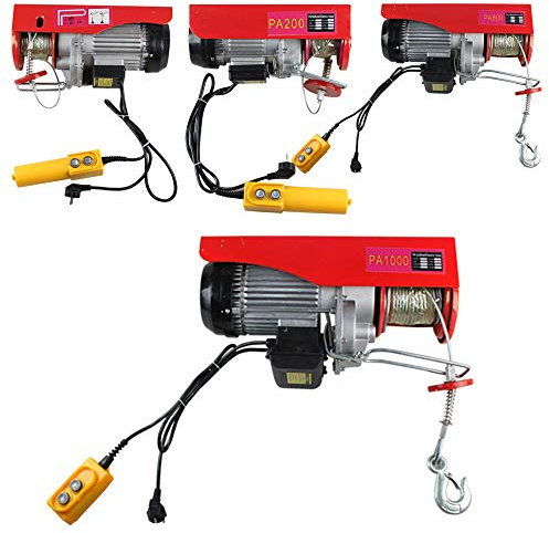 Elektrische Hebezeuge 220V Elektrische Seilwinde Flaschenzug Kran 200KG/600KG/800KG/1000KG Hub Winde (800KG)