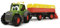 Dickie Toys Happy Series - Tractor de Juguete Happy Fendt con Remolque de Animales y Figura de Vaca, para Niños a partir de 1 Año - 30 cm