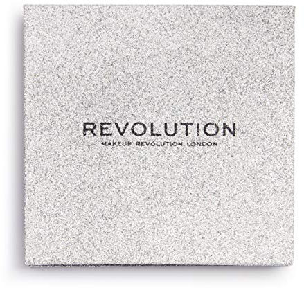 Makeup Revolution, Pressed Glitter, Eyeshadow, Illusion, 9 Shades, 13.5g