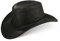 Black Forest Fox Herren Damen Cowboy Hut NEMI in 3 Farben Unisex (Black, XXL)