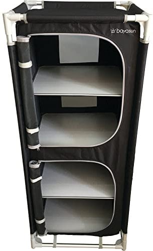 Baya Sun - Meuble de rangement de camping Tube 4 étagères BAYA SUN