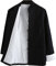 G-LIKE Chinesische Kampfkunst Herren Jacke – Traditionelle Uniform Oberbekleidung für Kampfsport Kung Fu Tai Chi Wushu Männer Frauen Kostüm Tang Stil Langarm Kleidung - Baumwolle (Schwarz, XXL)
