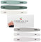Professional Nail File Set - 6pc Gel Nail Files and Buffers - 100/180 Grit Buffer and Polisher