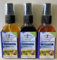 Sea Fishing PEELER CRAB - BLACK LUGWORM - RAGWORM - 3 x 50ml Natural Saline Bait Sprays
