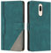 JZASES Cover per Huawei Mate 10 Lite/Nova 2I, Custodia in PU Pelle, Antiurto Libro Portafoglio Protettiva Cover Compatibile con Huawei Mate 10 Lite/Nova 2I, Verde
