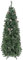 HOMCOM Künstlicher Weihnachtsbaum 180cm mit Tannenzapfen und 618 Zweigen Automatisch öffnend, Dicker Weihnachtsbaum mit Metallsockel Einfach zu montieren, Grün