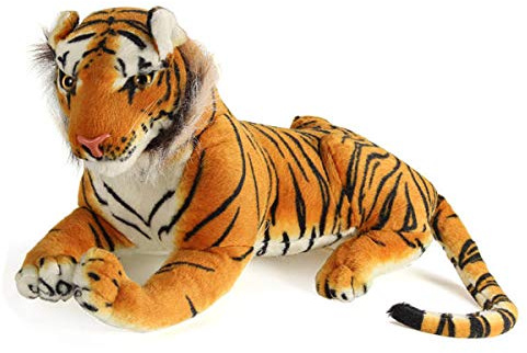 Gustaw Teddybär Groß XXL Tiger - Plüschbär, Kuschelbär XXL Plüschtier, Spielgefährte und Deko in einem - Stofftier, Plüschtier Kuscheltier Teddy Bear (Mehrfarbig, 70cm)