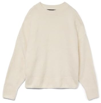 VERO Moda Damen Vmboom Ls O-Neck Pullover Ga Noos Vmboom Ls O-Neck Pullover Ga Noos (1er Pack)
