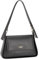 David Jones - Damen-Handtasche mit Schulterriemen – Tasche aus PU-Leder – Umhängetasche mit Henkel – weiche Tasche für die Stadt, modisch, elegant, Schwarz