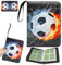 DOWNDRIFT Sammelkarten Album Fussball,Fußballsammelalbum karten,50 Seiten, Kapazität für 400 Karten,Sammelalbum Fußball Karten,Fußball Karten Kapazität,Fußball Karten Ordner sammelheft Geschenke