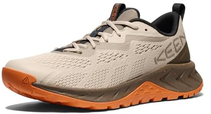 KEEN Men's Versacore Speed Hiking Shoes, Plaza Taupe/Gold Flame, 12 UK
