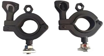 Gepäckträger Querträger Hochleistungs-DJ-Beleuchtungshakenhalterung Aus Aluminiumlegierung Für Hi-Lift-Wagenheber Und Schaufelhalter Dachträger (Farbe : Black B)