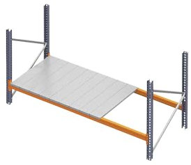 kaiserkraft | Fachebene | für Weitspannregal | BxH 1350 x 800 mm | Fachlast 750 kg