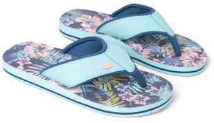 Animal Swish Kids Flip-Flops - Slip-on & Lightweight Footwear with Soft Padded Straps for Boys & Girls - Best for Spring, Summer, Beach & Outdoors Mint - Unicorn Kids Shoe Size 11