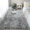 Tappeto Antiscivolo Doccia 70 x 90 cm, Classico Morbido e Soffice, Lavabile in Lavatrice, Anti Sfilo Multiuso, per Cucina, Corridoio Tappeto Camera da Letto per Corridoio, Grigio Chiaro